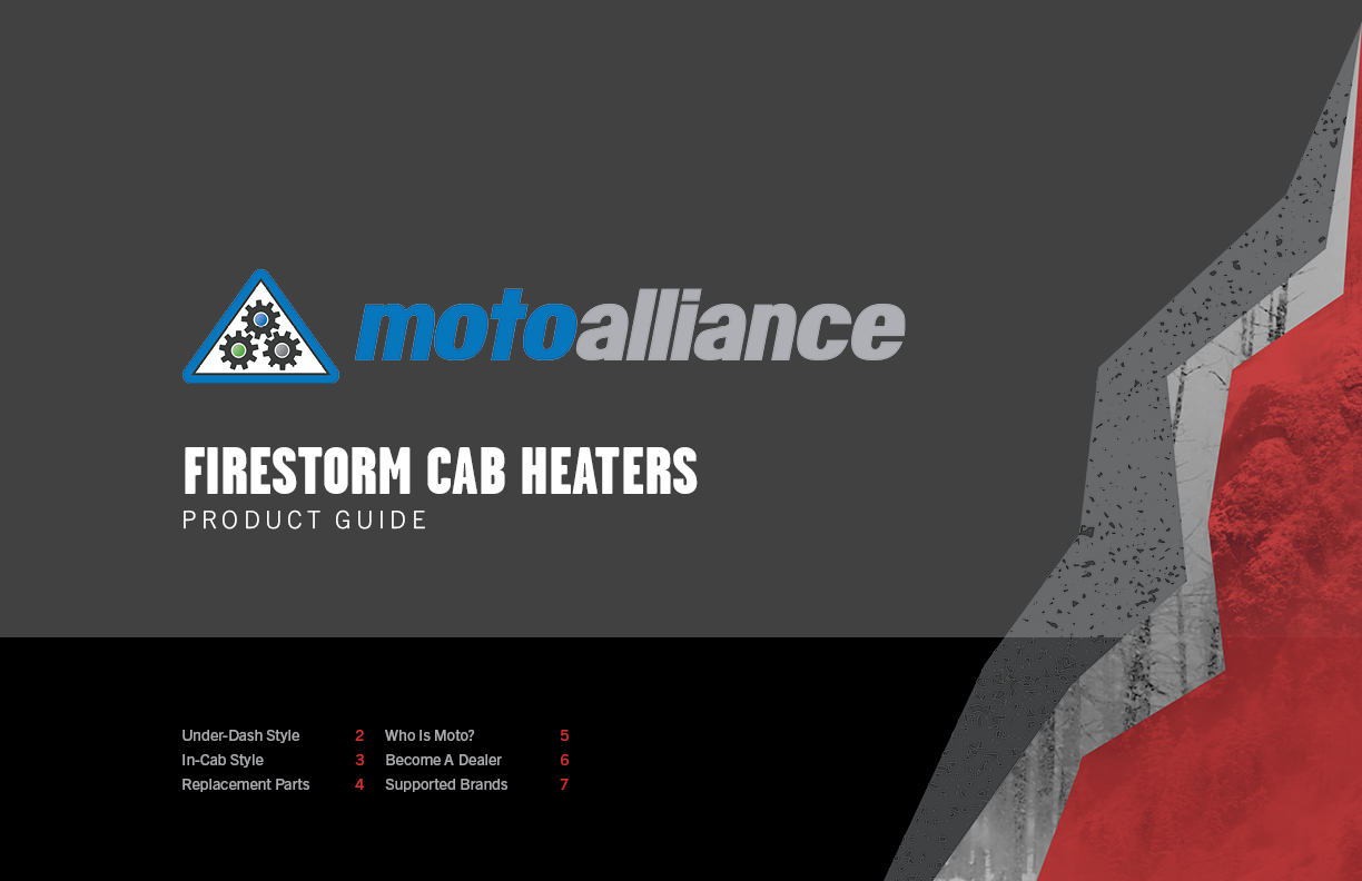 FIRESTORM Cab Heaters Product Guide 2022